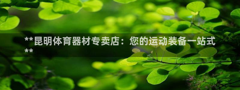 耀世令是什么:**昆明体育器材专卖店:您的运动装备一站式
*